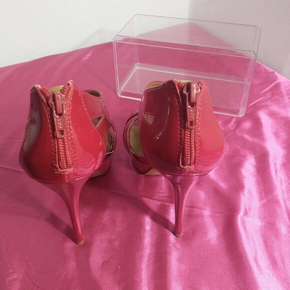 Aldo Women's SZ 8.5 Red Platform Stiletto Heels Size EU 39 . - Picture 6 of 11